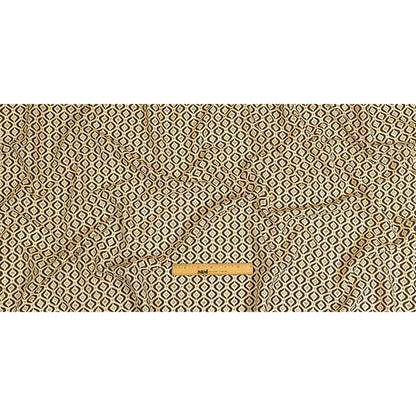 Mood Exclusive Coffee Mid Mod Mood Stretch Polyester Seersucker Full
