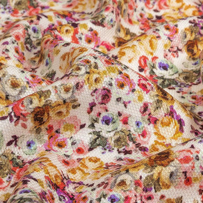 Mood Exclusive Rose Burst Viscose Basket Woven Detail