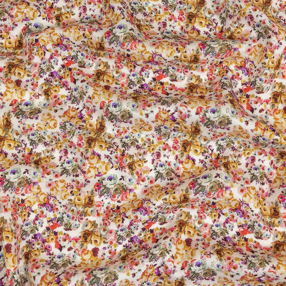 Mood Exclusive Rose Burst Viscose Basket Woven