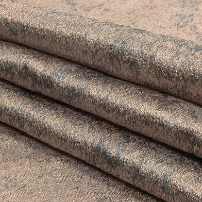Pegasus Mauve, Rose Gold and Gray Mottled Luxury Brocade Folded