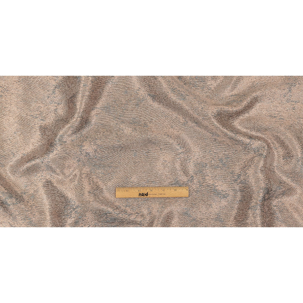 Pegasus Mauve, Rose Gold and Gray Mottled Luxury Brocade Full