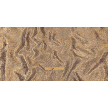 Pegasus Gold, Beige and Gray Mottled Luxury Brocade