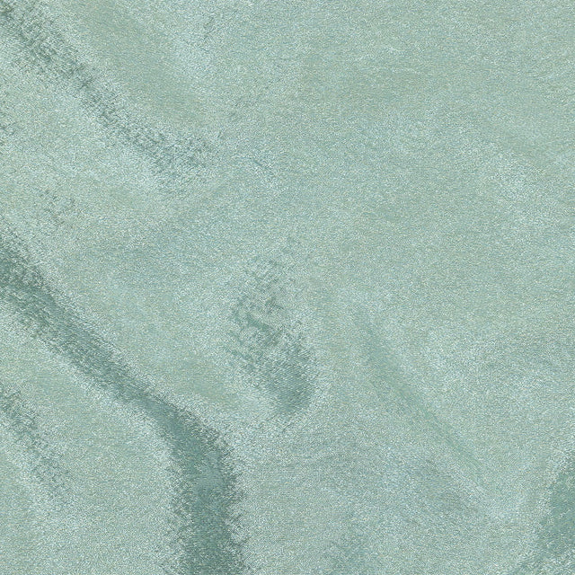 Ice Blue and White Mottled Luxury Brocade