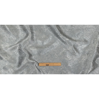 Pegasus Silver Mottled Luxury Brocade