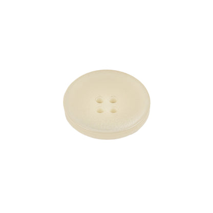 White, Pink and Green Iridescent Shimmer 4 Hole Plastic Saucer Button - 28L/18mm Folded