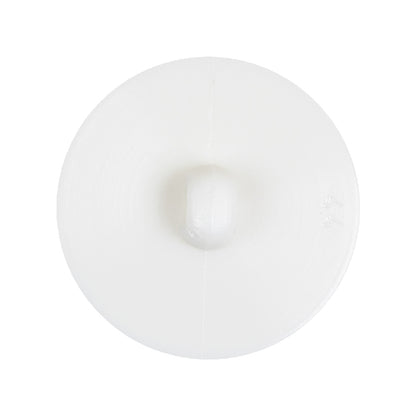White Waves Rope Rim Shank Back Plastic Button - 44L/28mm Detail