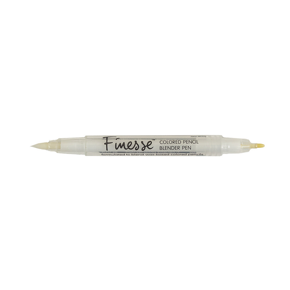 Finesse Blender Pen for Colored Pencils Folded