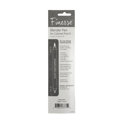 Finesse Blender Pen for Colored Pencils Detail