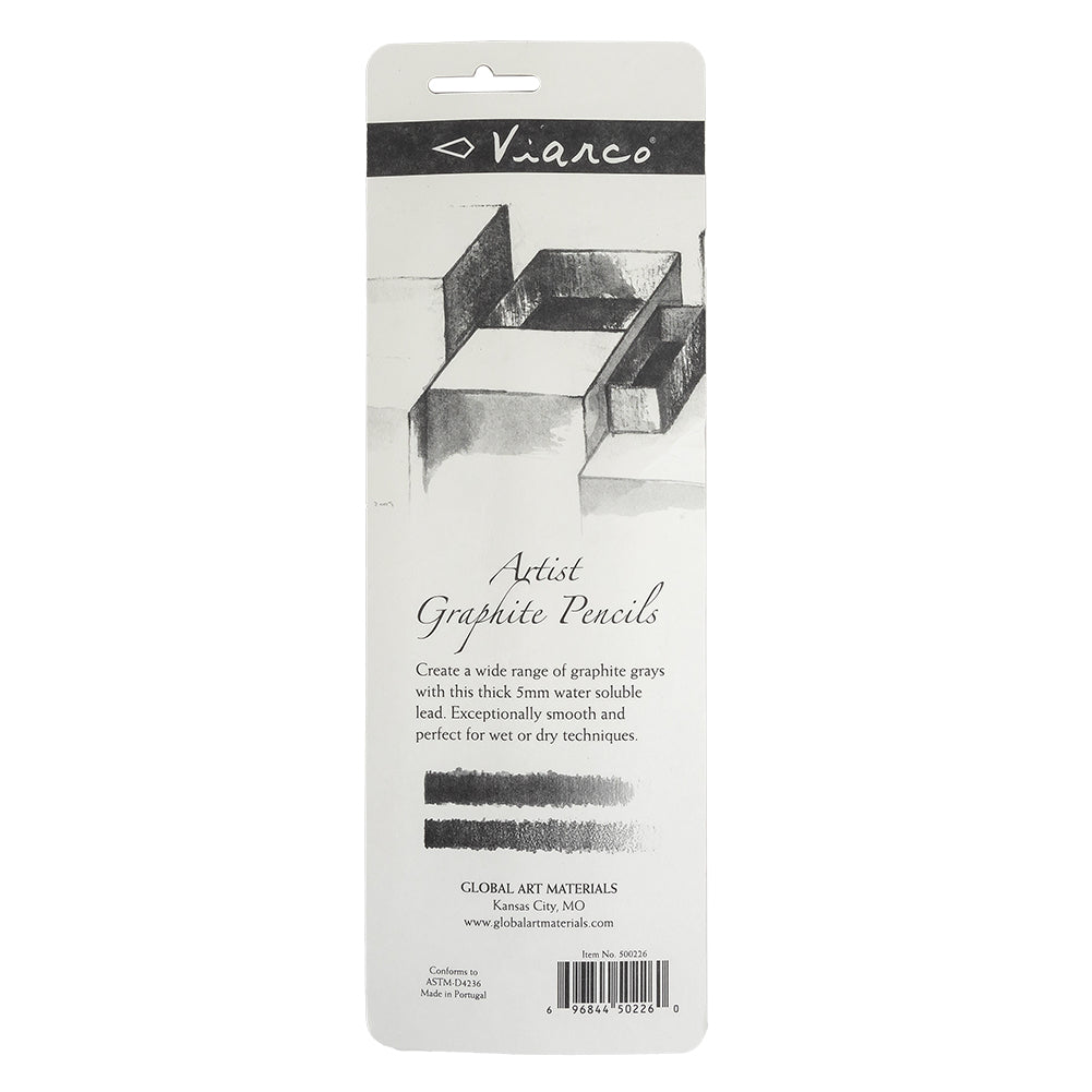 ArtGraf Artist Graphite Pencils - 2 pack Detail