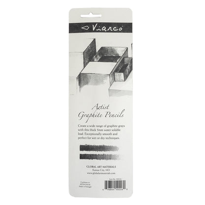 ArtGraf Artist Graphite Pencils - 2 pack Detail