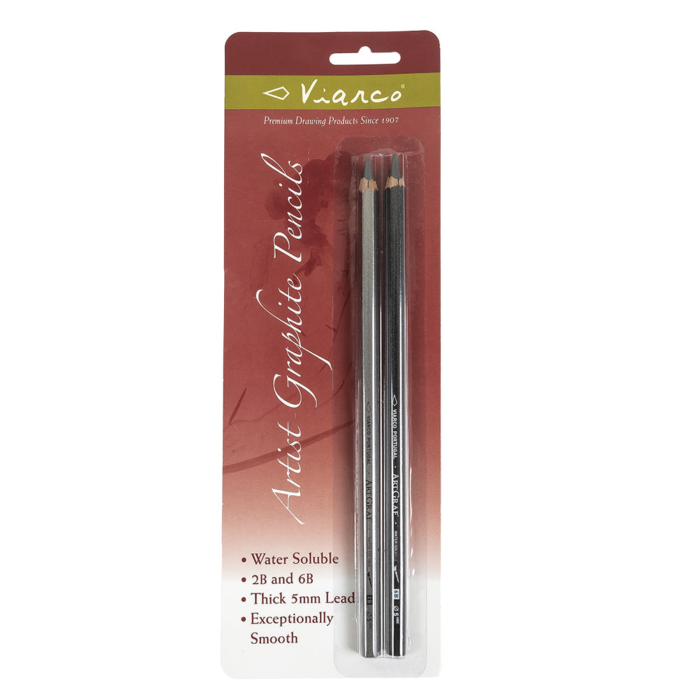 ArtGraf Artist Graphite Pencils - 2 pack