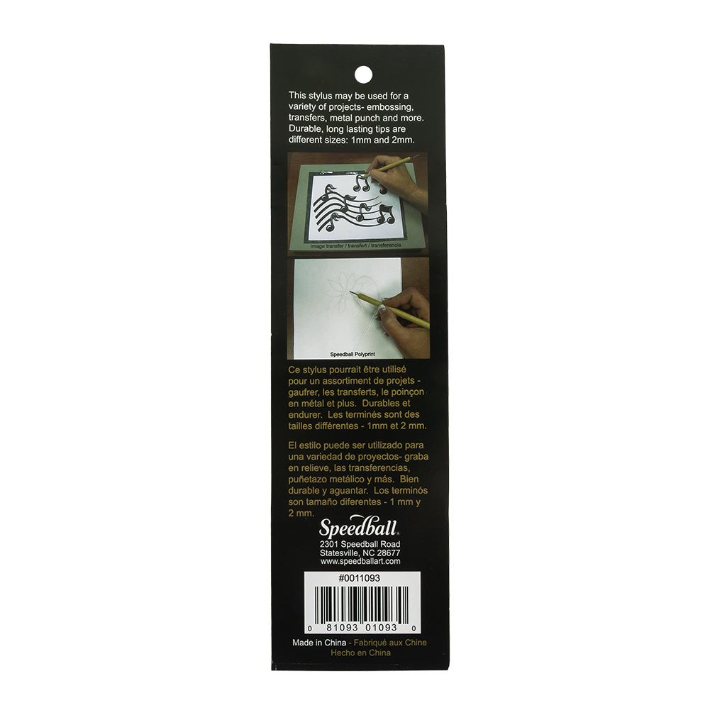 Mona Lisa Double Ended Stylus Detail