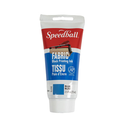 Speedball Blue Fabric Block Printing Ink - 2.5 fl oz