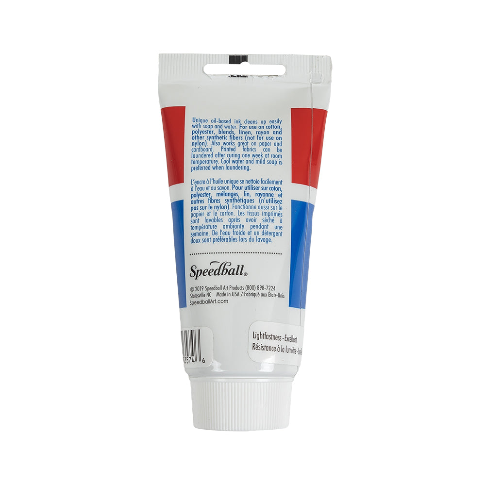 Speedball Green Fabric Block Printing Ink - 2.5 fl oz Detail