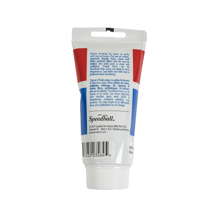 Speedball Metallic Silver Fabric Block Printing Ink - 2.5 fl oz Detail