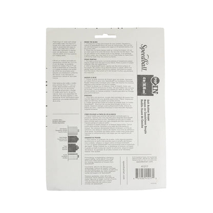 Speedball Soft Rubber Brayer 4" Detail