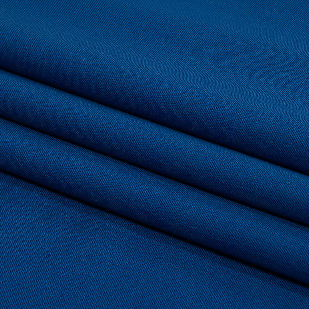 Super 120 Merino Wool Suiting - Classic Blue - Finn Collection