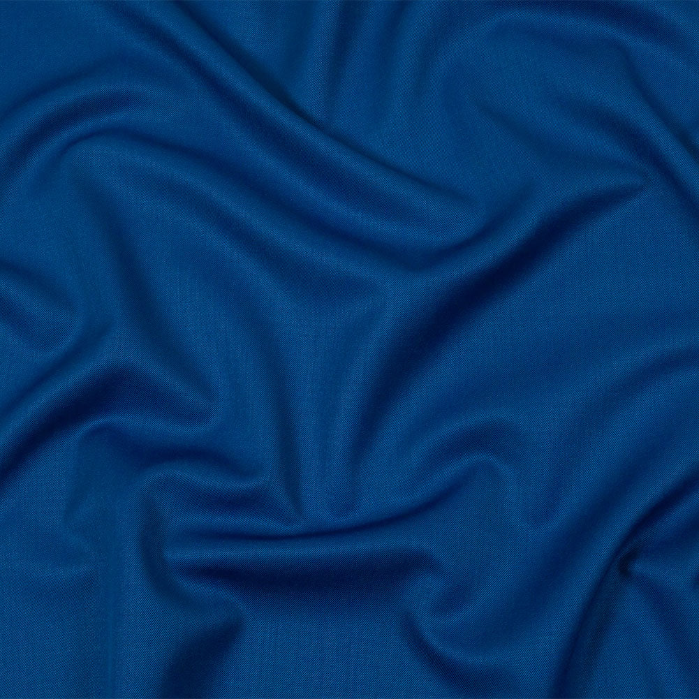 Super 120 Merino Wool Suiting - Classic Blue - Finn Collection