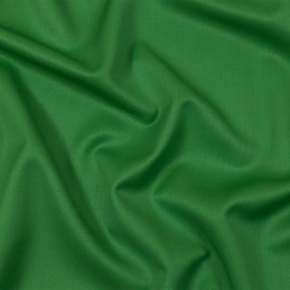 Super 120 Merino Wool Suiting - Fern Green - Finn Collection