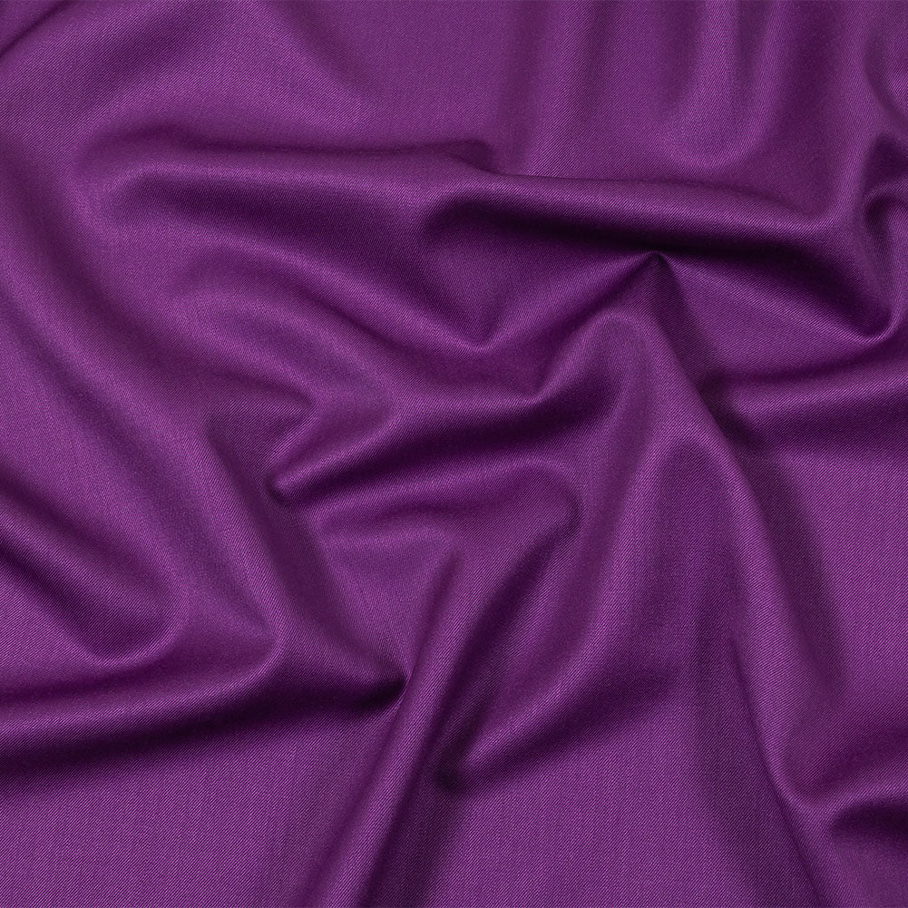 Super 120 Merino Wool Suiting - Amaranth Purple - Finn Collection