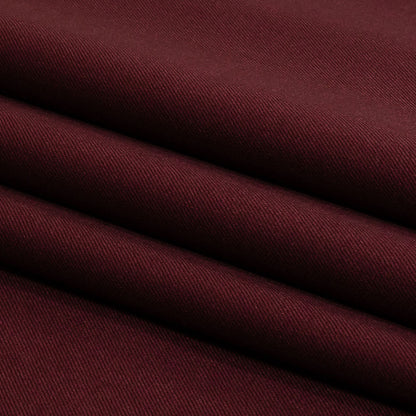 Super 120 Merino Wool Suiting - Burgundy - Finn Collection