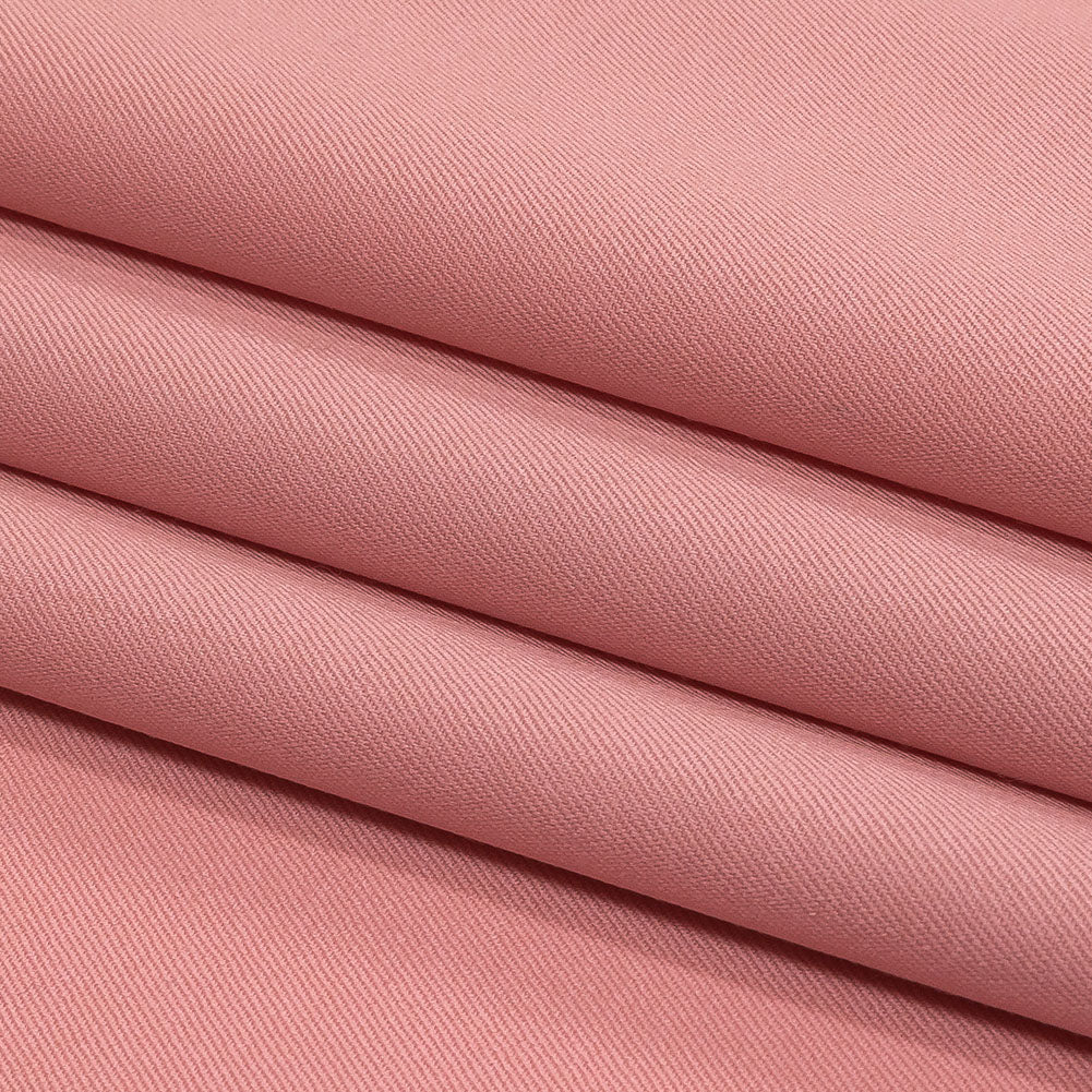 Super 120 Merino Wool Suiting - Prism Pink - Finn Collection - Folded