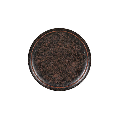 Italian Rusted Iron Shank Back Metal Button - 36L/23mm