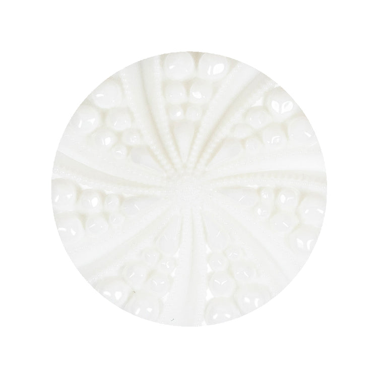 template--26688905969737__main-White Bevel Cut Shank Back Plastic Button - 44L/28mm