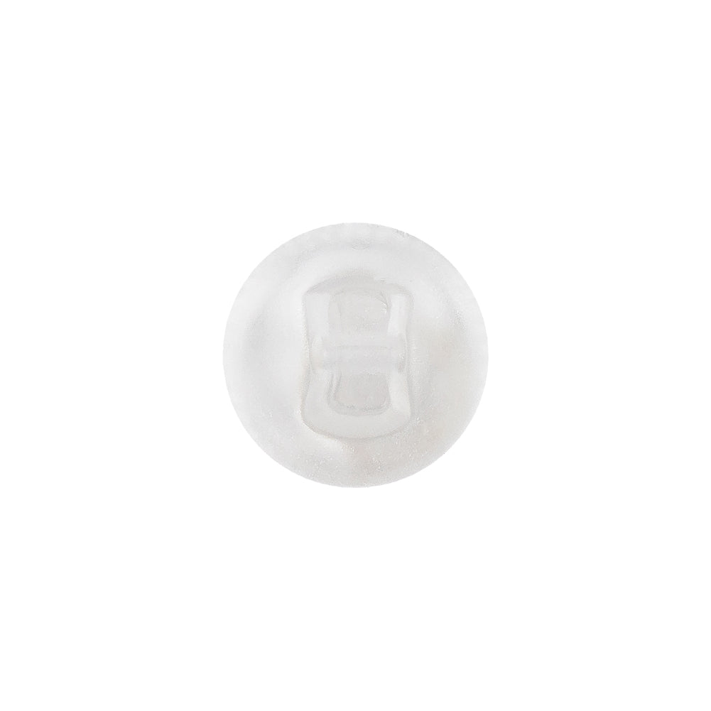 Transparent Molded Shank Back Plastic Button - 22L/15mm Detail