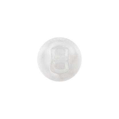 Transparent Molded Shank Back Plastic Button - 22L/15mm Detail