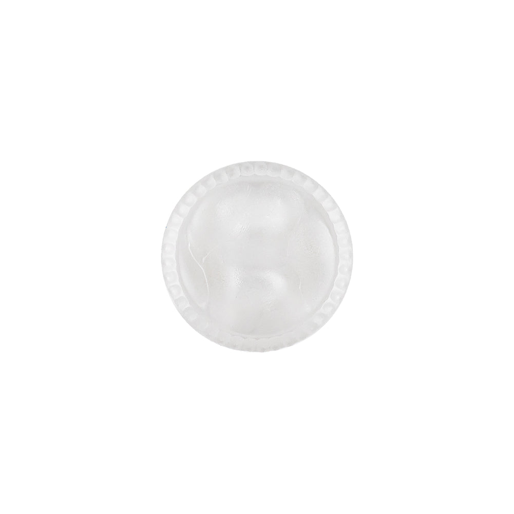 Transparent Molded Shank Back Plastic Button - 22L/15mm