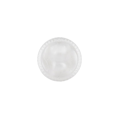 Transparent Molded Shank Back Plastic Button - 22L/15mm