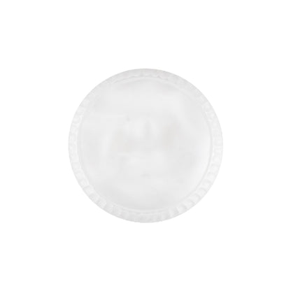 Transparent Molded Shank Back Plastic Button - 36L/23mm