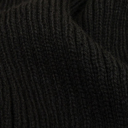 Alta Black 2x2 Ribbed Chunky Sweater Knit