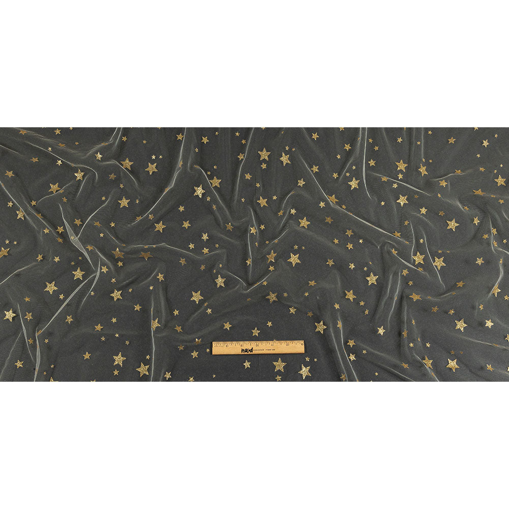 Starry Glitter Tulle - Ivory