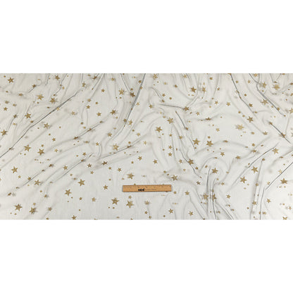 Starry Glitter Tulle - Storm