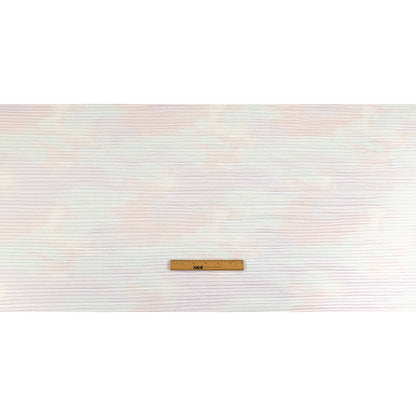 Pink Dolphin, Lilac and Pale Blue Tie Dye Pleated Tulle Drape