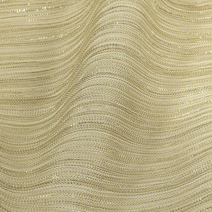 Metallic Stretch Plisse - Gold - Natalia Collection Folded