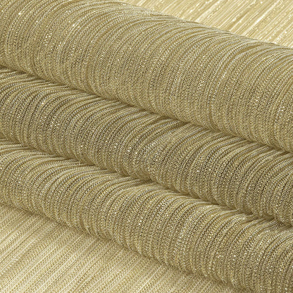 Metallic Stretch Plisse - Gold - Natalia Collection Full