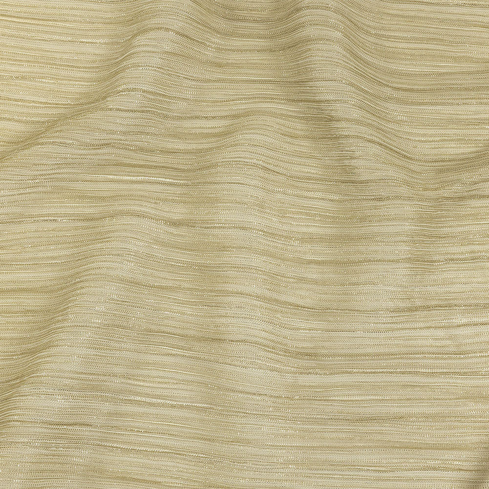 Metallic Stretch Plisse - Gold - Natalia Collection