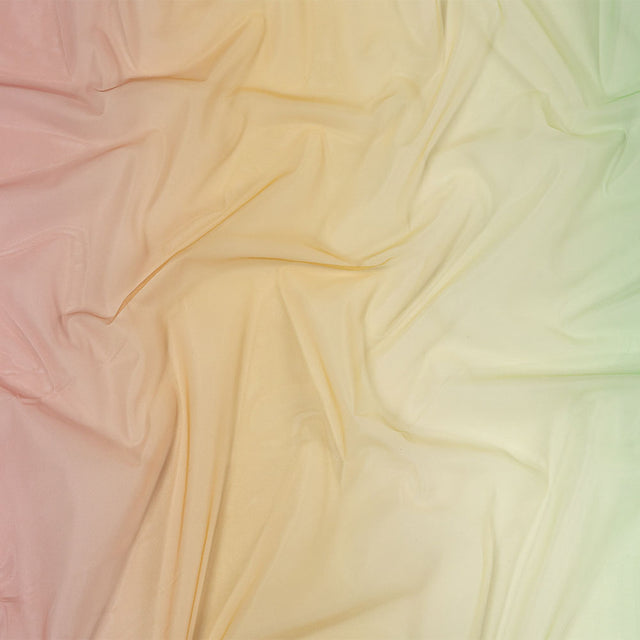 Ombre Stripes Shadow Tulle - Rainbow