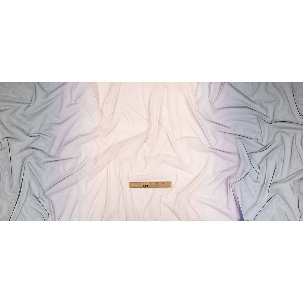 Ombre Shadow Tulle - Navy and Blush - Full