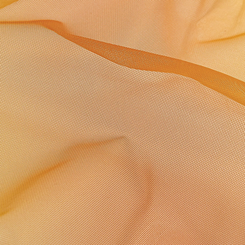 Ombre Stripes Shadow Tulle - Yellow, Orange and White - Detail