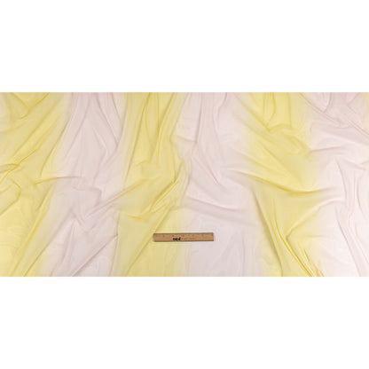 Ombre Stripes Shadow Tulle - Pink and Yellow