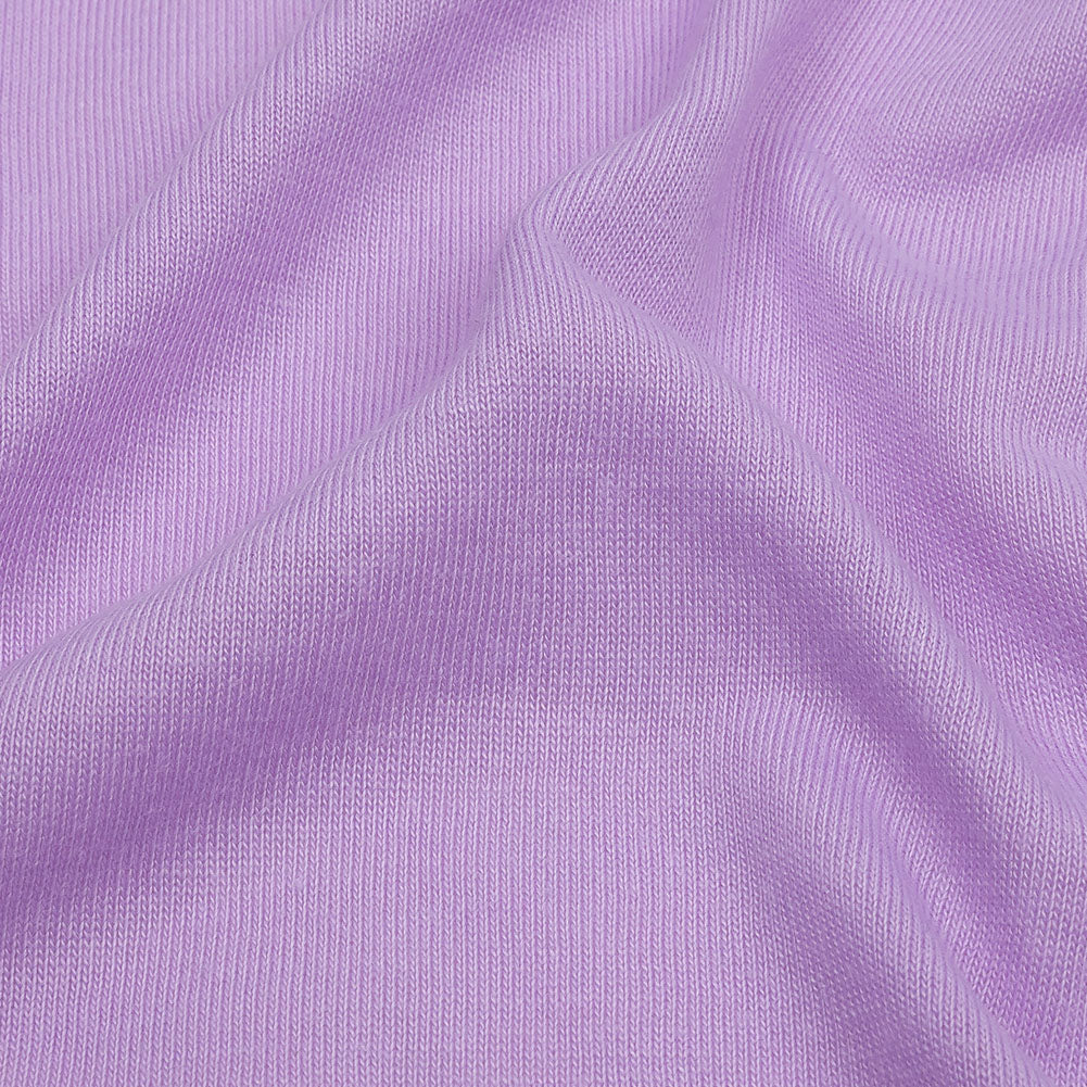 Lavender Recycled Polyester Jersey Detail