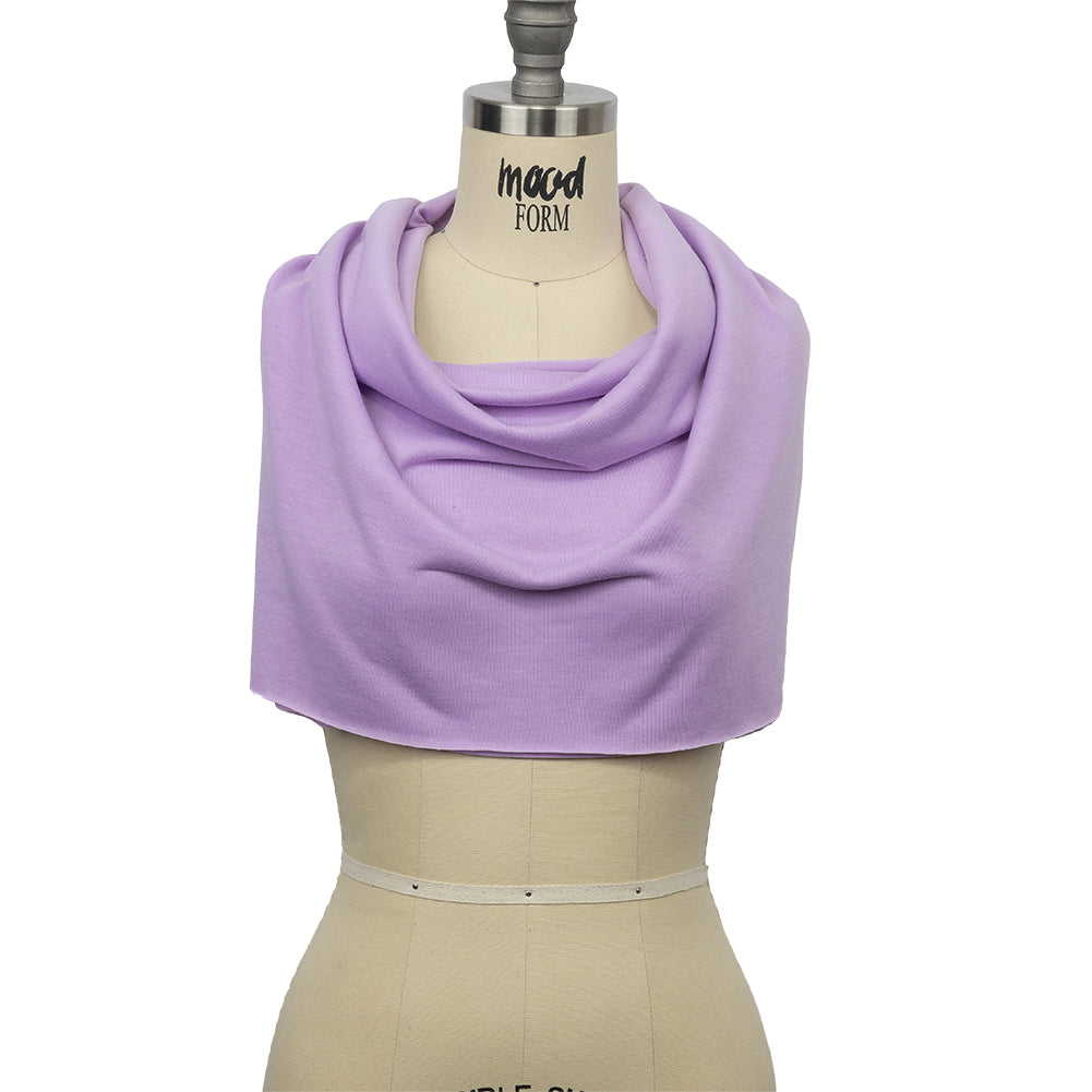 Lavender Recycled Polyester Jersey Drape