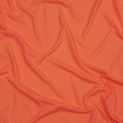 Neon Coral Recycled Polyester Jersey