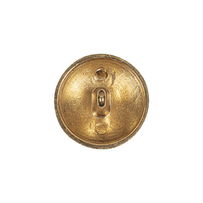 Italian Gold Coat of Arms Crest Metal Button - 32L/20mm Detail