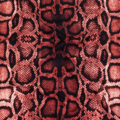 Compression Swimwear Tricot, UV Protective with Aloe Vera Microcapsules - Desert Rose Python Skin - Caye Collection