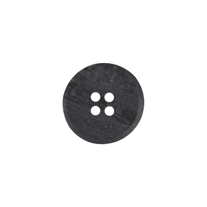Black and Gold Glitter 4-Hole Plastic Button - 24L/15mm Detail